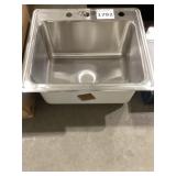 25' x 22' Single Bowl Sink