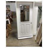 36' x 80' LH Fiberglass High-View Exterior Door