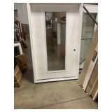 48' x 80' LH Fiberglass Full-View Exterior Door