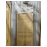 36' x 80' Pine Louvered Bifold Door