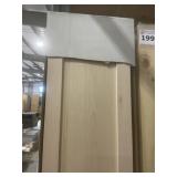 30' x 80' 1-Panel Unfinished Maple Bifold Door