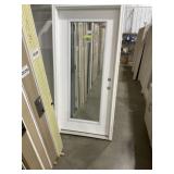 36' x 79' LH Full-View FG Exterior Door in White
