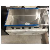 36' x 18' Single Bowl Sink