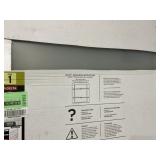 Box of (2) 52'-60' Frosted Sliding Shower Panels