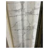 26' x 12' White w Gray Marble Formica Countertop