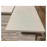 11-1/4' x 16' Primed Pine Boards x 5