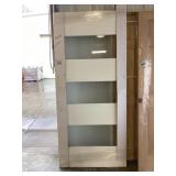 36' x 80' White Painted 3-Panel Interior Door Slab