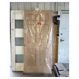 36' x 80' Oak 6-Panel Door Slab