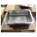 Daytonï¿½ 26-1/2' x 18-1/2' Stainless Steel Sink