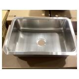 Daytonï¿½ 26-1/2' x 18-1/2' Stainless Steel Sink