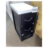 12' x 18' Linen Cabinet in Black with Top