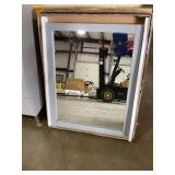 Frescaï¿½ 24' x 30-1/2' Mirror with Gray Frame