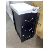 12' x 18' Linen Cabinet in Black with Top