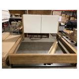 Grand King Size Upholstered Bed Frame