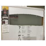 Box of (2) 52'-60' Frosted Tub Glass Panels