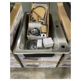 33' Glacier Bay Single Bowl All In One Sink