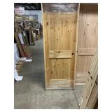 30' x 80' RH Pine 2-Panel Arch Top Interior Door