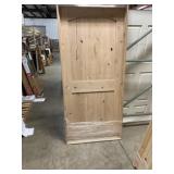 36' x 80' RH Pine 2-Panel Arch Top Interior Door