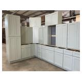 15Pc Silvercreek 42' Fresh Sage Shaker Kitchen