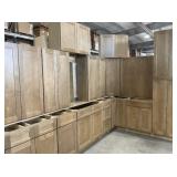 15Pc Silvercreek 42' Caramel Shaker Kitchen