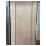 30' x 80' 1-Panel Oak Bifold Door