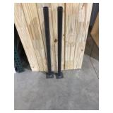 36' Steel Industrial Support Post (x2)