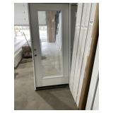 36' x 80' RH Full-View Steel Exterior Door
