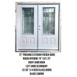 72' Prehung Exterior French Door