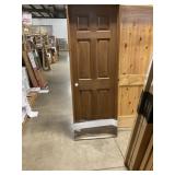 28' x 80' RH Pine 2-Panel Arch Top Interior Door