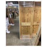 30' x 80' RH Pine 2-Panel Arch Top Interior Door
