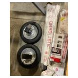 Set of (2) Aluminum Brake Stand Wheels