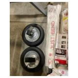 Set of (2) Aluminum Brake Stand Wheels