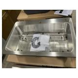 33' Glacier Bay Single Bowl Sink