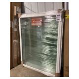 47.5' x 59.5' White Vinyl Fixed Window Unit