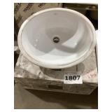 17-1/2' x 14' Single Bowl Sink