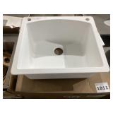 25' x 22' Single Bowl Sink