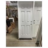 32' x 80' LH Fiberglass 6-Panel Exterior Door