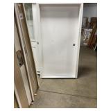 36' x 72' LH Fiberglass Single Panel Exterior Door