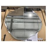 Bellaterra Home 30' x 30' Frameless Mirror