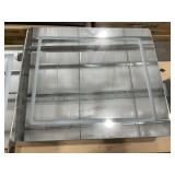 LED Mirrored Medicine Cabinet 23-3/4'x27-1/2'x6'