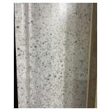 26' x 12' White w Gray Spotted Formica Countertop
