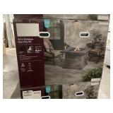 50,000 BTU Slate Propane Outdoor Fire Pit Table