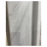 26' x 12' White w Gray Marble Formica Countertop