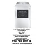 GE Profile Smart Dryer With Warranty