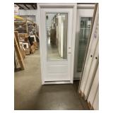 32' x 80' LH Fiberglass High-View Exterior Door