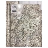 25-1/2' x 6' Typhoon Ice Formica Countertop x 2