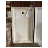 60' x 36' Cream Composite Shower Base