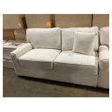 67' x 39' Loveseat in Cross-Stitch Linen