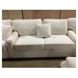 67' x 39' Loveseat in Cross-Stitch Linen