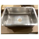 Daytonï¿½ 26-1/2' x 18-1/2' Stainless Steel Sink